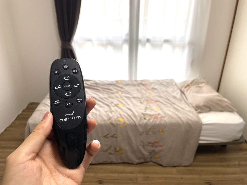 電動リクライニングベッドネルム(音声操作・アプリ操作できる)