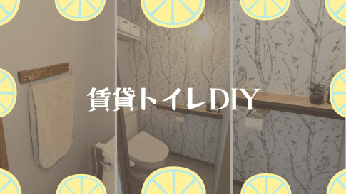 賃貸トイレDIY